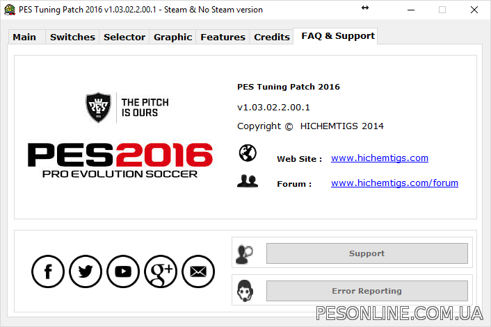 PES Tuning 2016 Patch 1.03.02.2.00.1